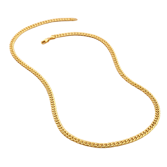 10K Gold 6mm Lightweight Miami Cuban Link Chain Necklace – 26"