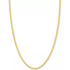14K Gold 18-Inch Franco Link Chain Necklace – 1.7–1.8mm Width