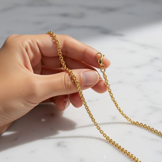 14K Yellow Gold 7-30” Heavy Rolo Chain Bracelet, 4.0mm Classic Polished Finish