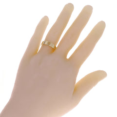 14K Solid Yellow Gold Cross Cutout Band Ring – 5mm Width, Size 6.5 (4.8 Grams)
